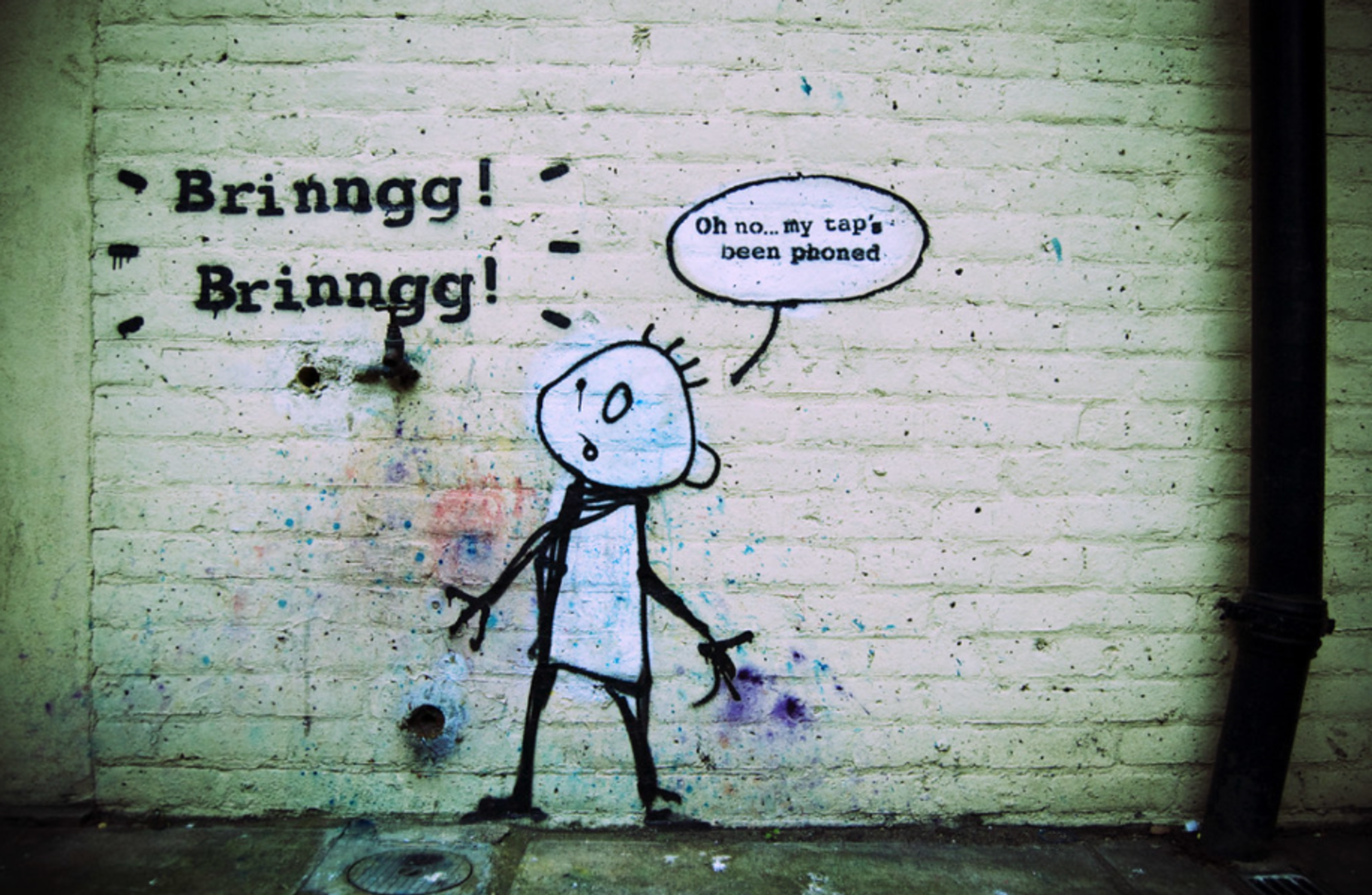 Phone Tap de Banksy - MyArtBroker