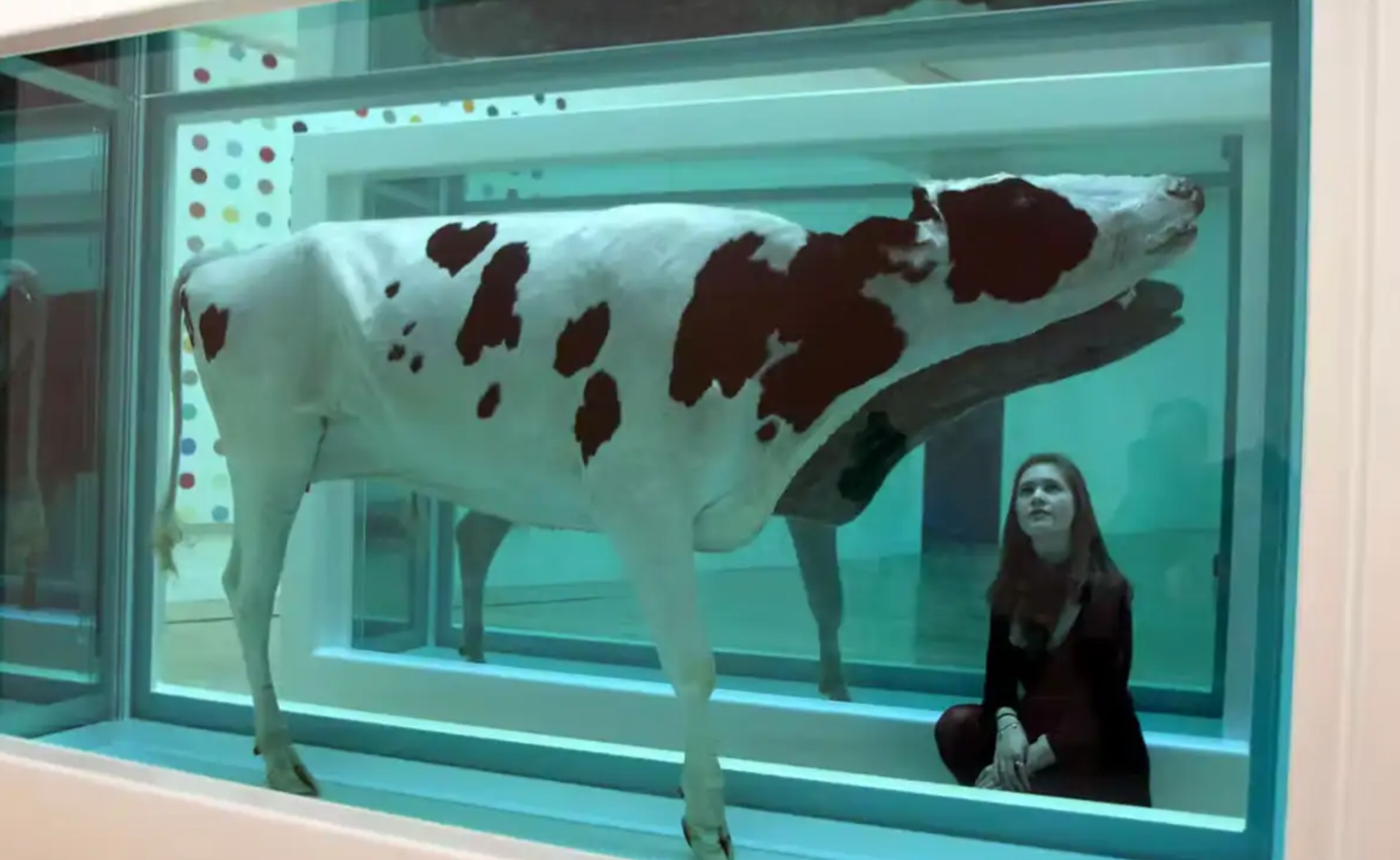 Mère et Enfant (Divisé) par Damien Hirst