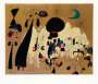 Joan Miro: Femme, Lune, Etoile - Signed Print