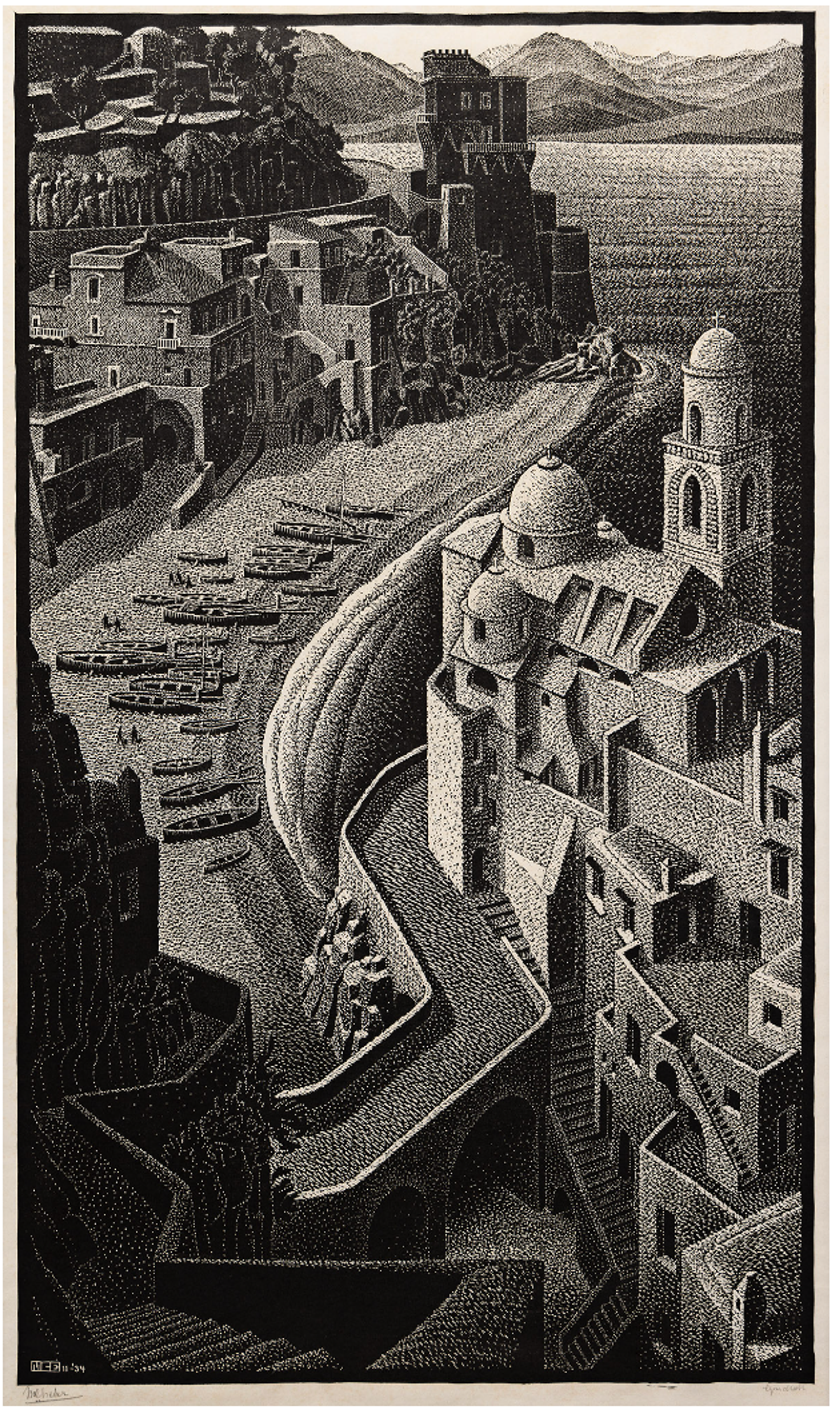 M. C. Escher : Prix records atteints aux enchères