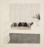 David Hockney: Cushions - Signed Print