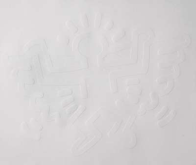 Angel (white) - Unsigned Print by Keith Haring 1990 - MyArtBroker