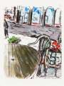 Bob Dylan: Sidewalk Cafe (2011) - Signed Print