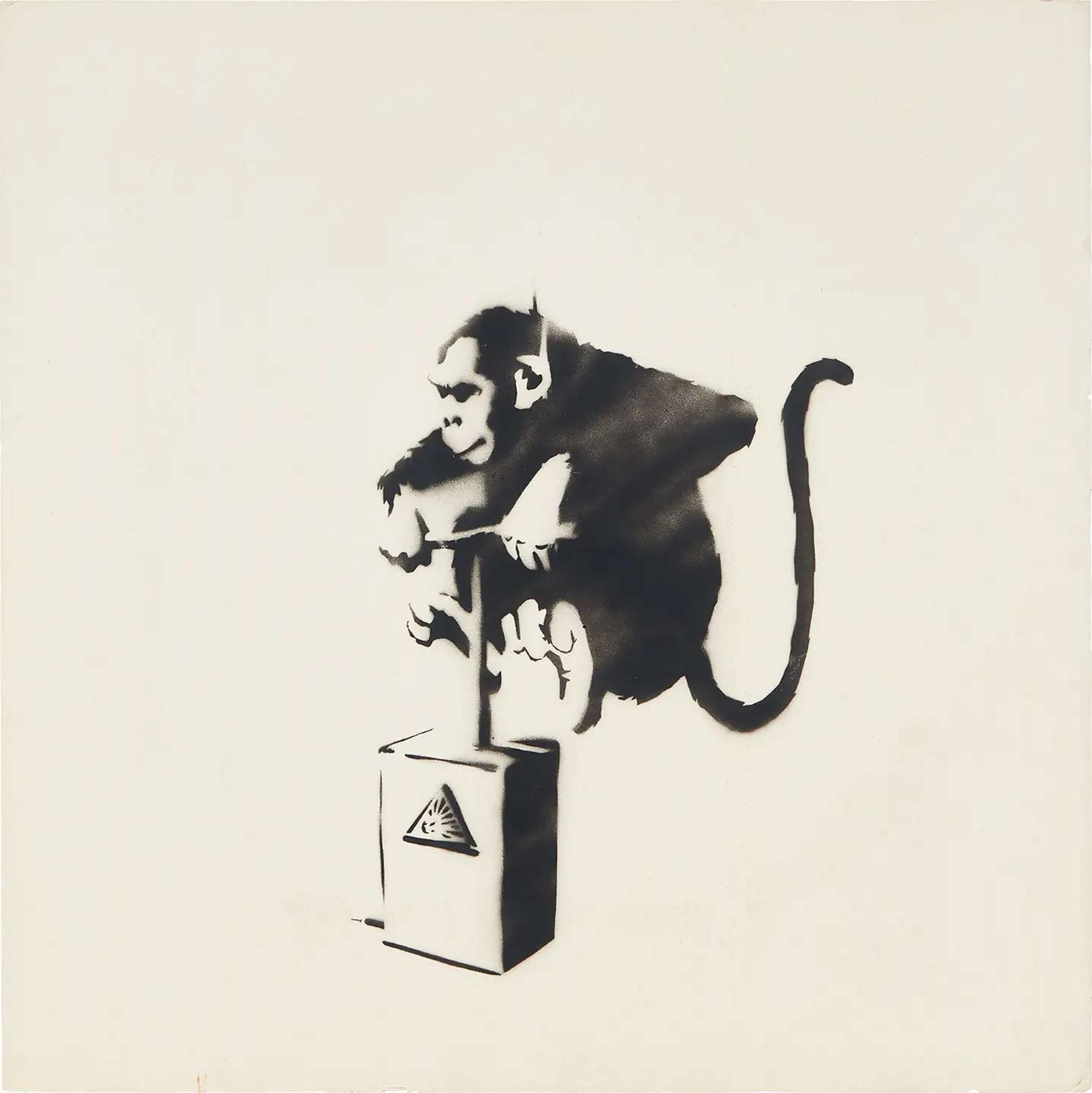 Monkey Detonator de Banksy - MyArtBroker