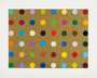 Damien Hirst: Untitled Gold Gift Spot - Signed Print
