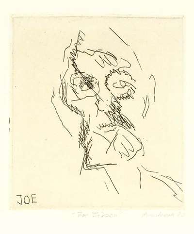 Joe Tilson - Signed Print by Frank Auerbach 1980 - MyArtBroker