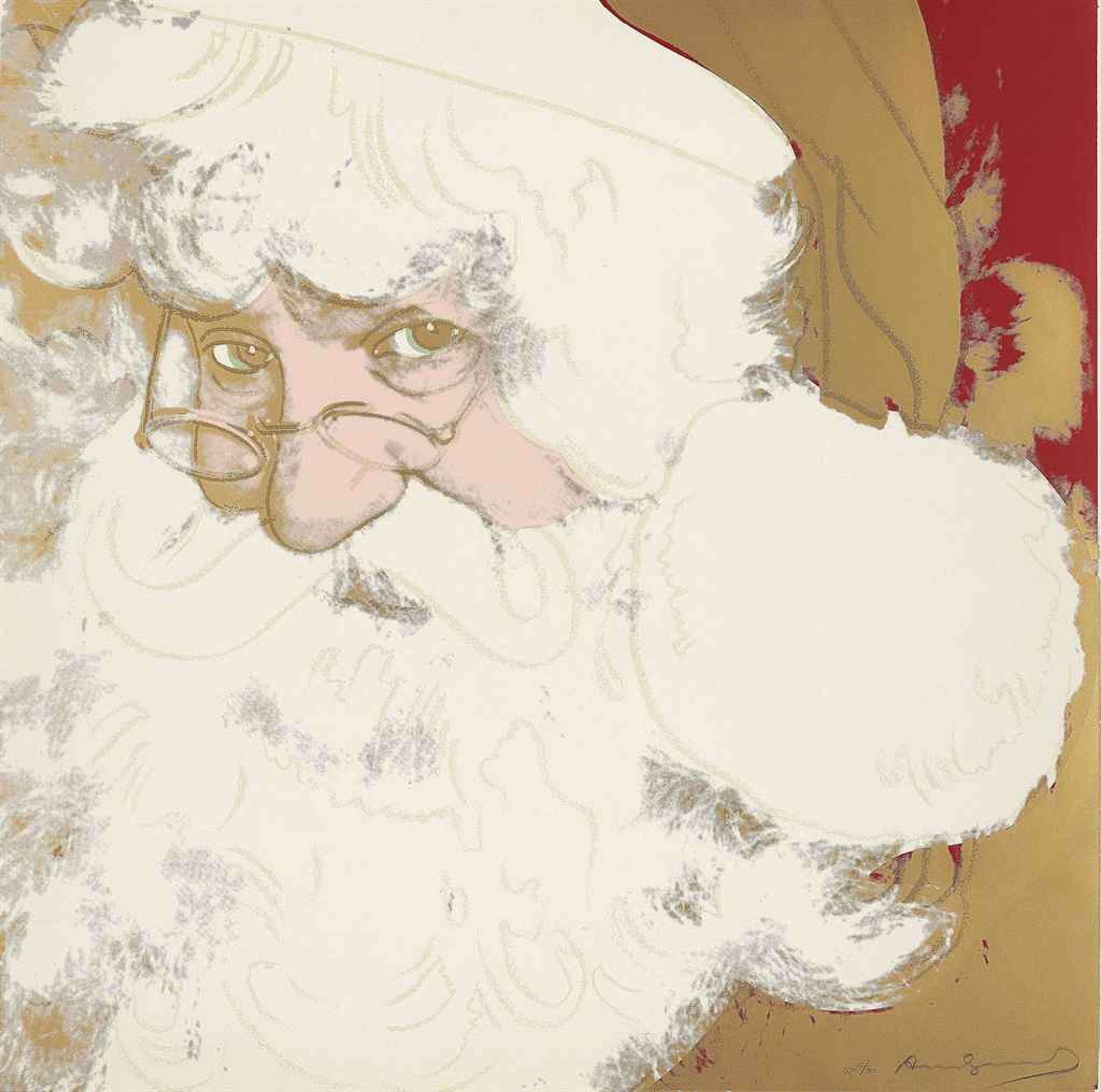 Le Père Noël, une marchandise ? La vision d'Andy Warhol sur le consumérisme à Noël