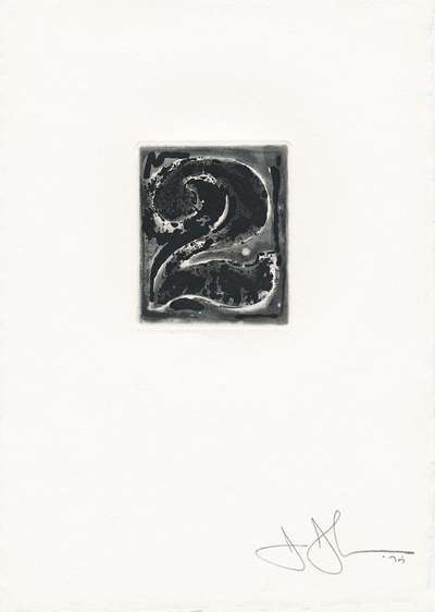 2 (ULAE 158) - Signed Print by Jasper Johns 1975 - MyArtBroker