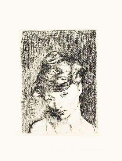 Tête De Femme: Madeleine - Unsigned Print by Pablo Picasso 1905 - MyArtBroker