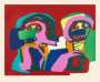 Karel Appel: Jules Et Bienette - Signed Print