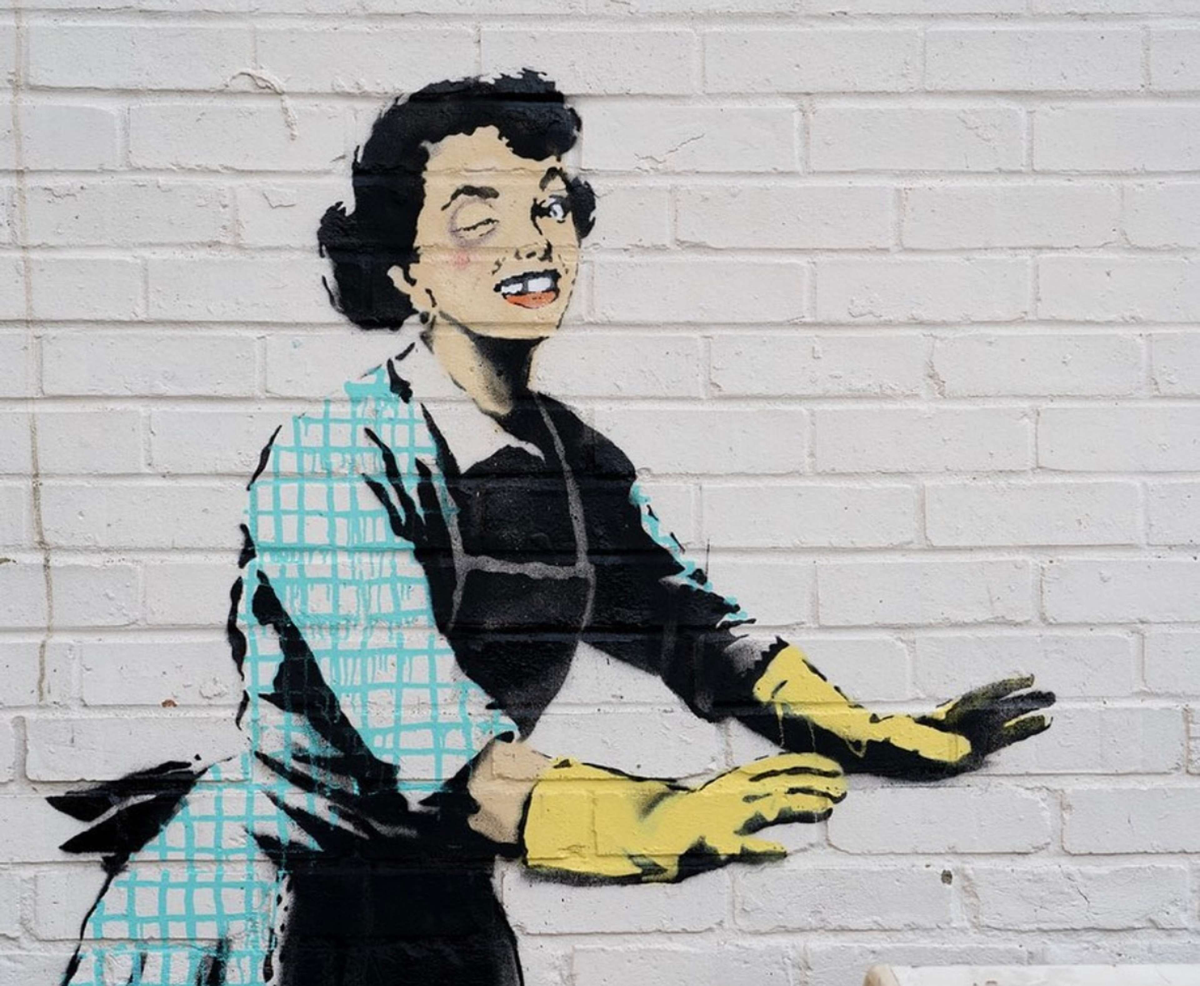 Mascara de la Saint-Valentin par Banksy - MyArtBroker