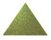 Pyramid (gold I) - Signed Print