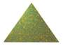 Keith Haring: Pyramid (gold I) - Signed Print