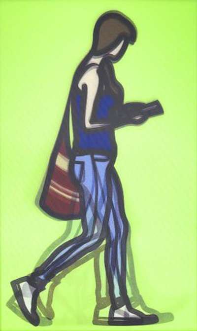 Waitress - Signed Print by Julian Opie 2014 - MyArtBroker