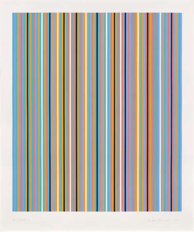 RA (Inverted) - Signed Print by Bridget Riley 2009 - MyArtBroker