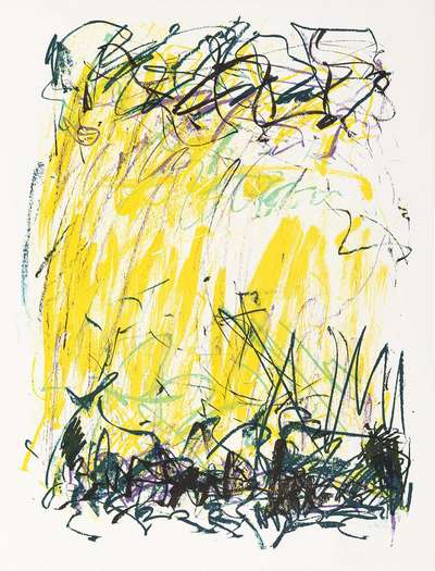 Sides Of A River II - Signed Print by Joan Mitchell 1981 - MyArtBroker