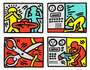 Keith Haring: Pop Shop Quad III - Unsigned Print