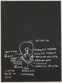 Jean-Michel Basquiat: Anatomy, View Of Base Of Skull - Signed Print