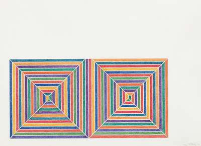 Fortin De Las Flores - Signed Print by Frank Stella 1973 - MyArtBroker