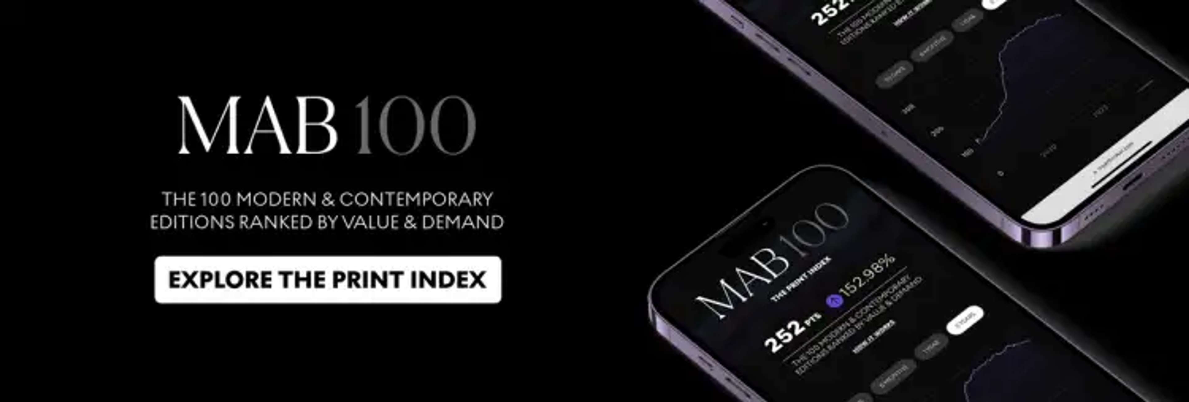 Indice du Marché des Estampes MAB100 - MyArtBroker 2023