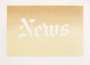 Ed Ruscha: News - Signed Print