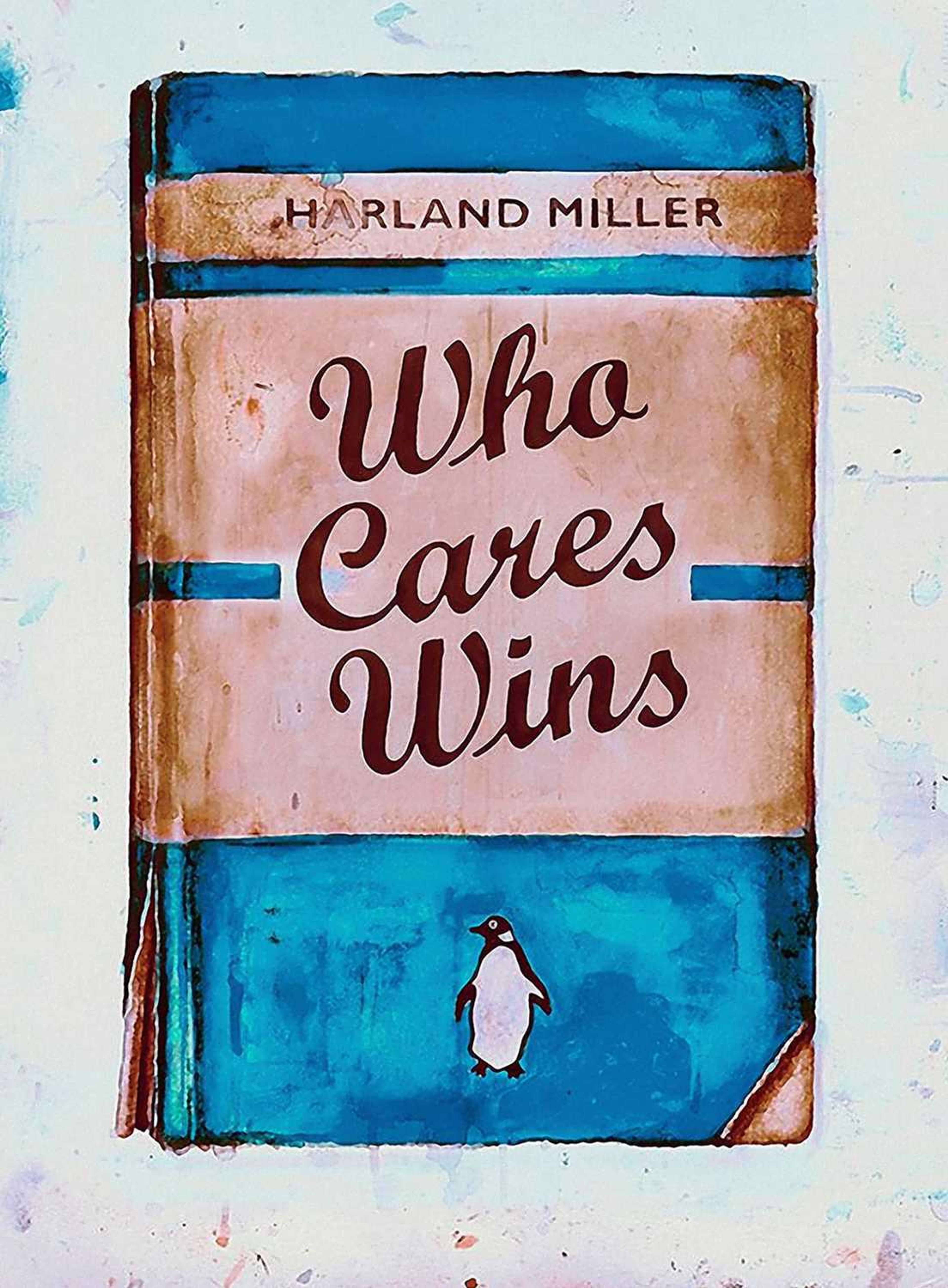 Who Cares Wins (bleu NHS). Sérigraphie, 2020. Édition d'estampes signées de 250 exemplaires.
