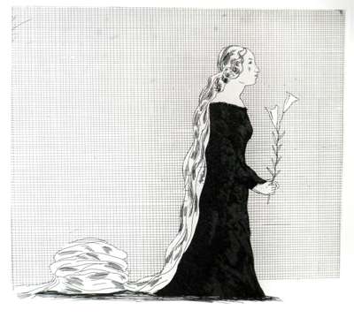 The Older Rapunzel - Signed Print by David Hockney 1969 - MyArtBroker