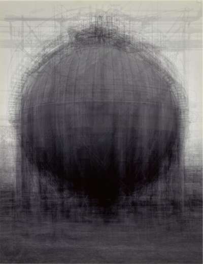 Every...Bernd And Hilla Becher Spherical Type Gasholders - Signed Print by Idris Khan 2004 - MyArtBroker