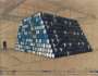 Christo: The Mastaba - 1240 Oil Barrels - Signed Print