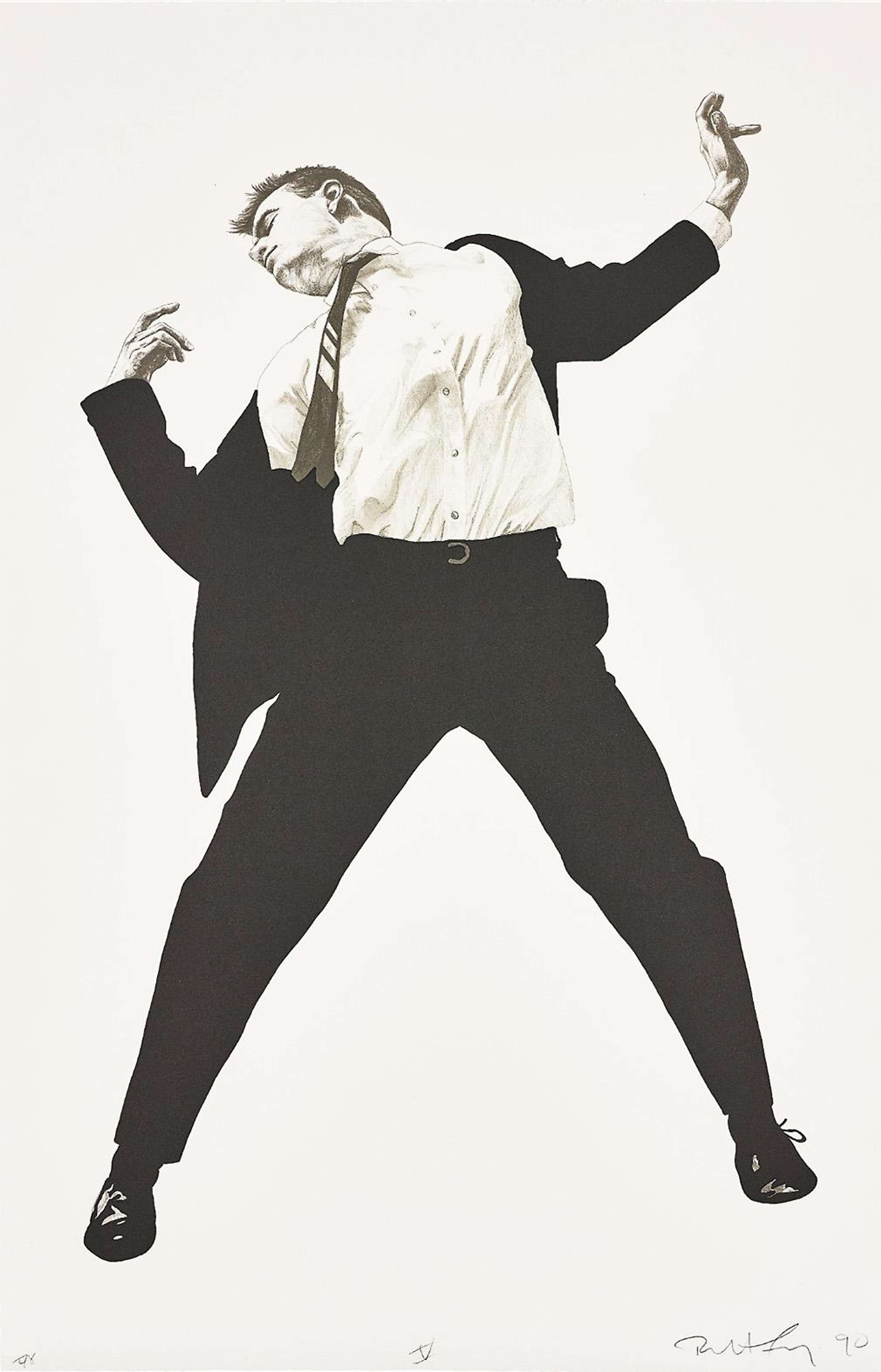 Untitled V - Signed Print by Robert Longo 1990 - MyArtBroker