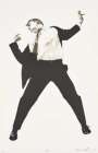Robert Longo: Untitled V - Signed Print
