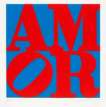 Amor (red and blue) - Signed Print