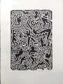 Keith Haring: Stones 5 - Signed Print