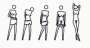 Julian Opie: Bijou Gets Undressed 7 - Signed Print