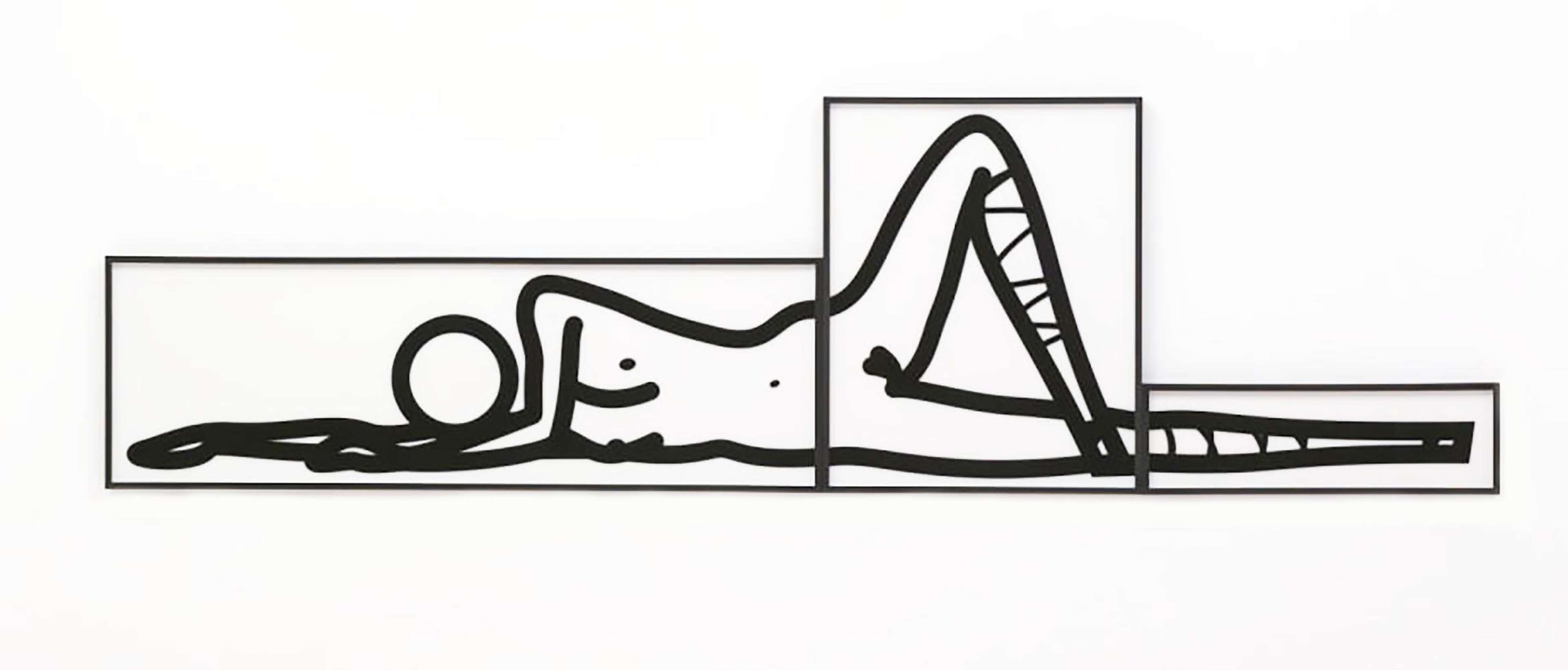 Ceci est Shahnoza (en 3 parties) 6 de Julian Opie