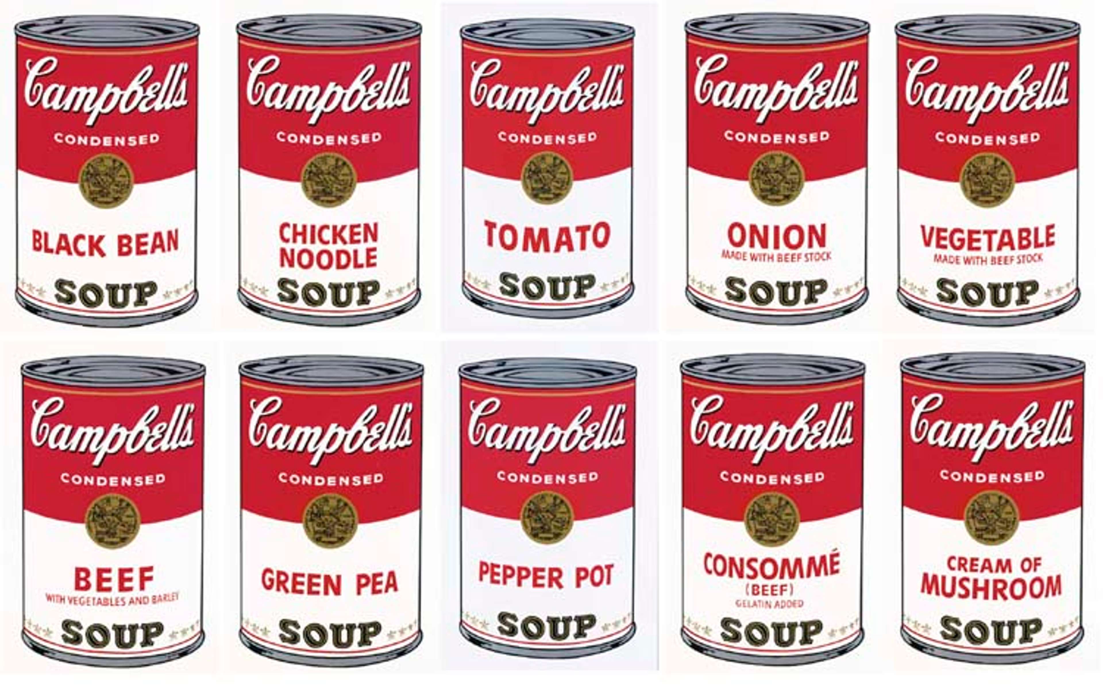 Campbell's Soup by Andy Warhol