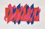 Bridget Riley: Red Red Blue - Signed Print