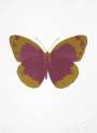 Damien Hirst: The Souls II (loganberry pink, oriental gold, blind impression) - Signed Print