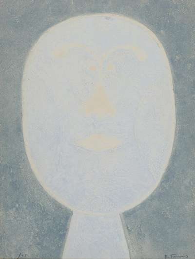 Cabeza En Violeta - Signed Print by Rufino Tamayo 1976 - MyArtBroker