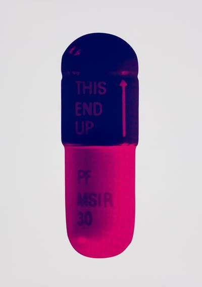 The Cure (ice pink, mauve, raspberry) - Signed Print by Damien Hirst 2014 - MyArtBroker