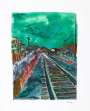 Bob Dylan: Train Tracks Green (2008) - Signed Print