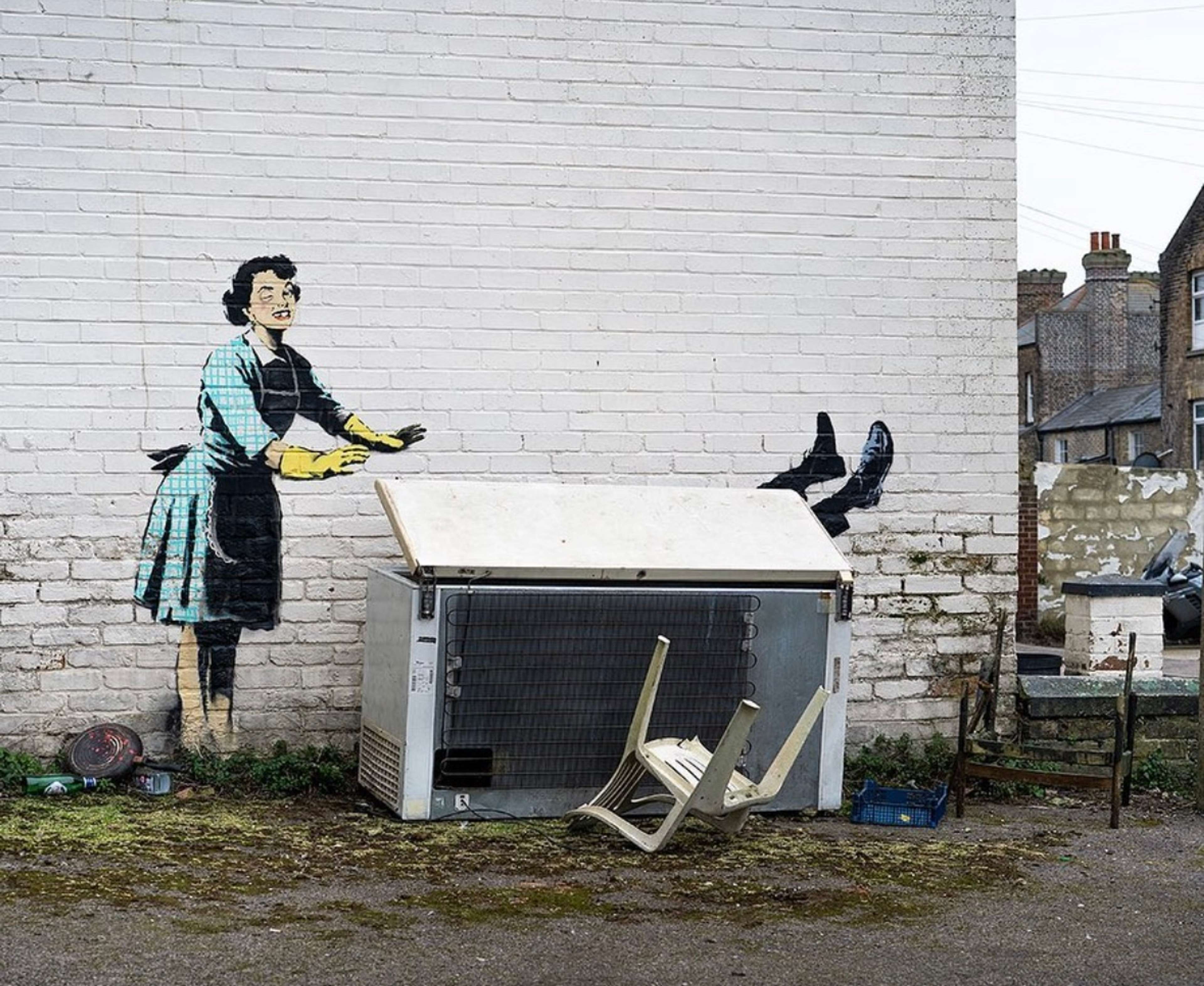 Mascara de la Saint-Valentin © Banksy 2023