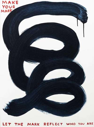 Make Your Mark - Signed Print by David Shrigley 2020 - MyArtBroker