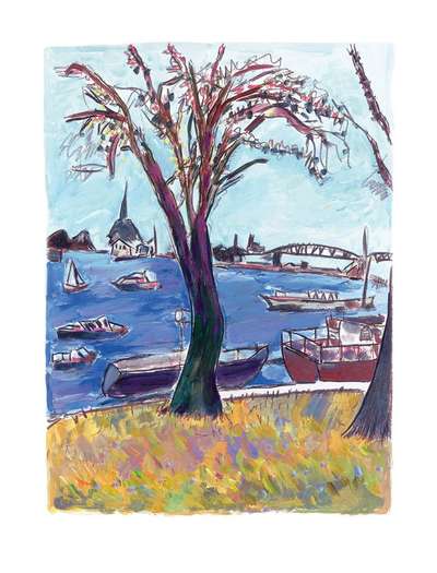 Sunday Afternoon (2016) - Signed Print by Bob Dylan 2016 - MyArtBroker