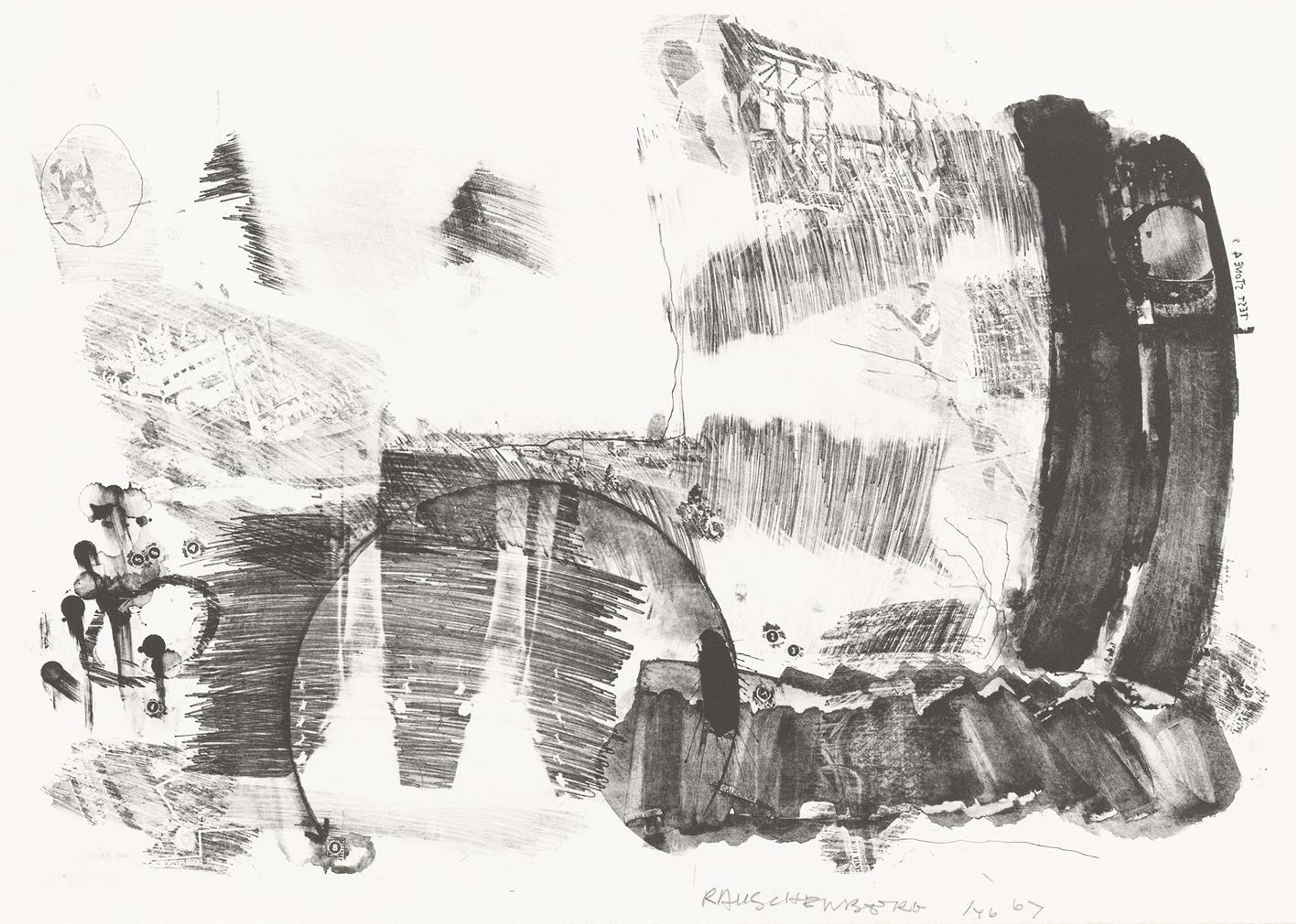 Test Stone 4 - Signed Print by Robert Rauschenberg 1967 - MyArtBroker