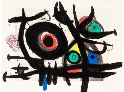 L’Oiseau Destructeur - Signed Print by Joan Miro 1969 - MyArtBroker