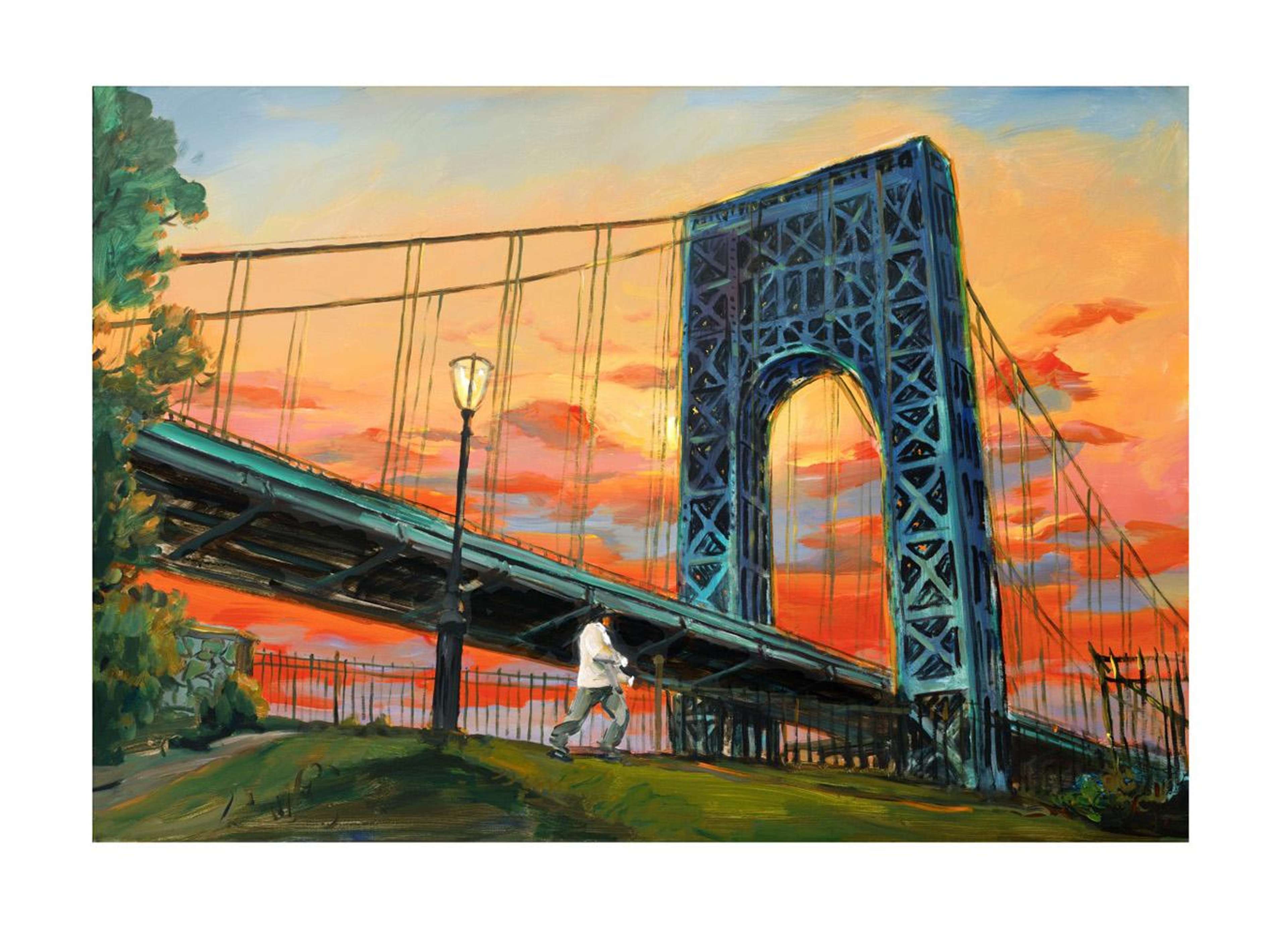 Under The Bridge (2019) - Signed Print by Bob Dylan 2019 - MyArtBroker