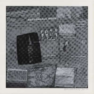 Surface IX - Signed Print by Robert Rauschenberg 1970 - MyArtBroker