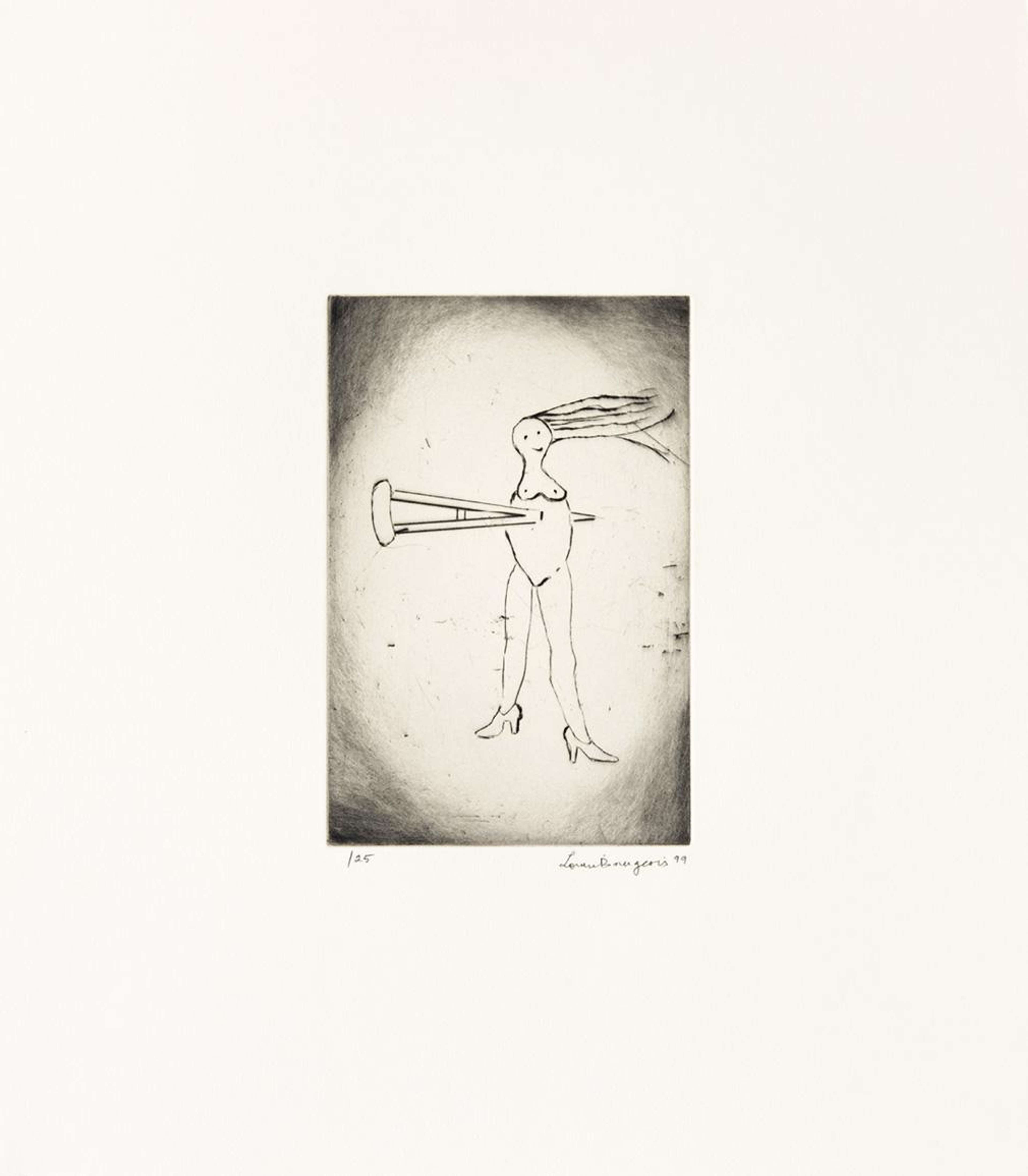 The Accident - Signed Print by Louise Bourgeois 1999 - MyArtBroker