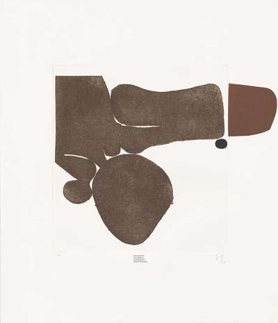 Quiet Is The Island - Signed Print by Victor Pasmore 1974 - MyArtBroker